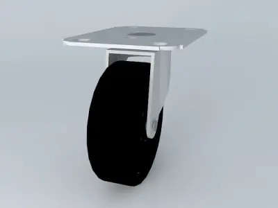 Swivel Caster 3D model