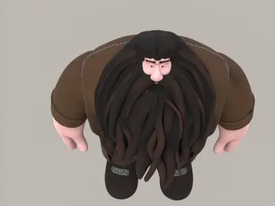 Dwarf 3D model