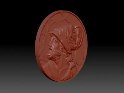 medallion  3D print model