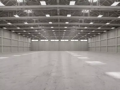 Warehouse 21 interior 3D model