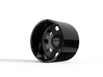 REAR SPECIALITY FORGED D700 WHEEL 3D MODEL 3D model
