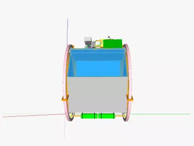 AT dicycle 3D model