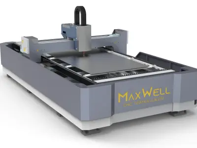 Fiber Laser 500W 3D model
