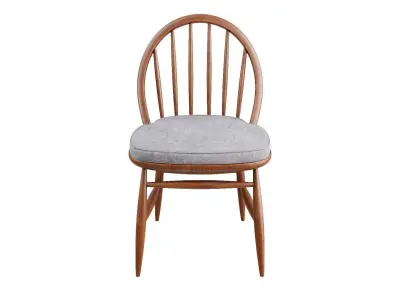 Antique Spindle Back Chair 3D model