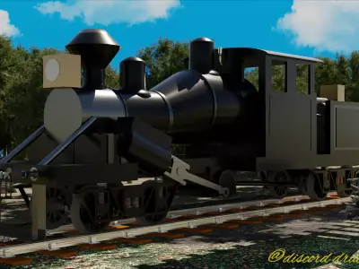 two truck climax 3D model