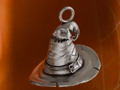 Witch Pendants 3D print model