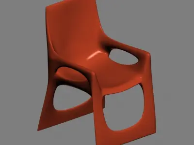 chair 166 3D model