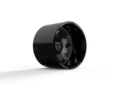 REAR SPECIALITY FORGED D700 WHEEL 3D MODEL 3D model