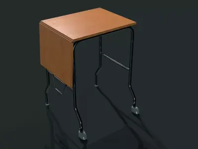 Typewriter Table  3D model