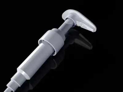 Realistic model of a Lotion Bottle Tube 3D model