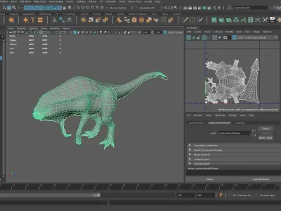 Parasite Family Sio Low-poly 3D model