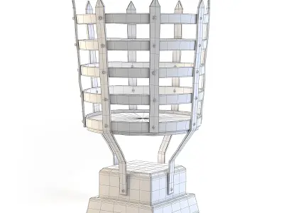 Standing Candle Holder 3D model purchase