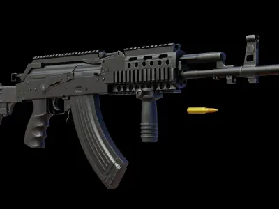 Polish Beryl - Game Ready Low-poly 3D model