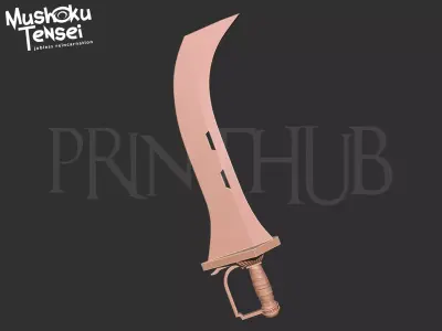 Mushoku Tensei Jobless Reincarnation - Eris Boreas Greyrat sword 3D print model