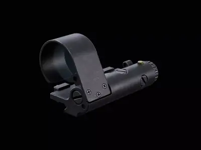 Shpak-1M Red Dot Sight Low-poly 3D model
