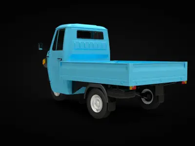 Piaggio Ape Classic 400 Pickup 3D model