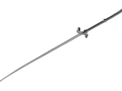 Fantasy Sword Low-poly 3D model 17