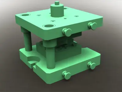 Stamp bending 396 3D model
