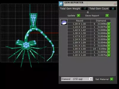 Iced-Out Alien Facehugger Diamond Pendant 3D Model 3D print model purchase