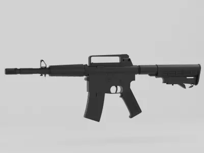 weapon  M4A4 3D model