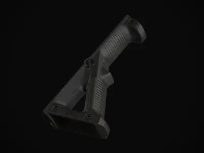 MAGPUL Angled Grip AFG2 Low-poly 3D model