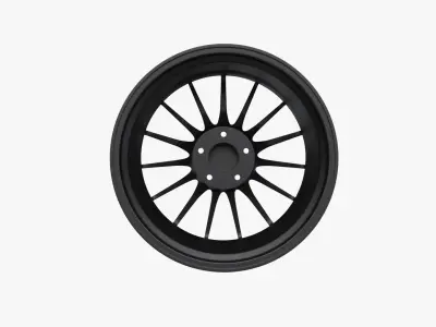 Enkei RS05RR Wheel Rim 3D model