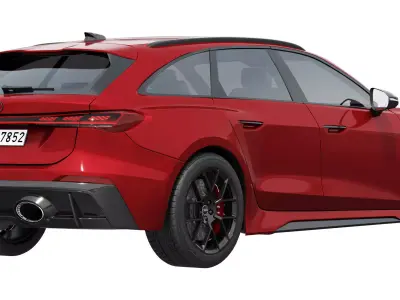 Audi RS5 Avant 2027 3D model