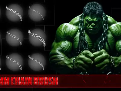 44 iMM Chain    VOL 1   Low-poly 3D model