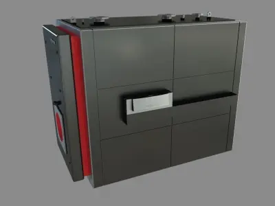  Low-temperature boiler Vitoplex 100 3D model