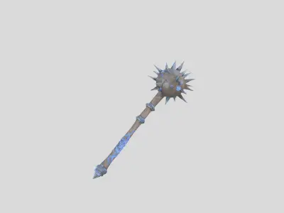 Weapon Futuristic Sci-Fi 3D Model Low-poly 3D model