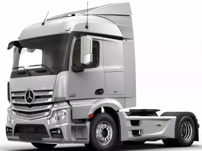 Mercedes Actros 1845 2012 3D model