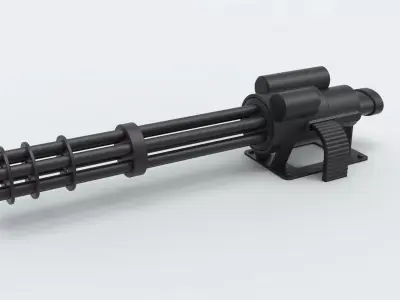 Gun machine 3D model