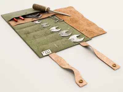 Tool Roll Free 3D model