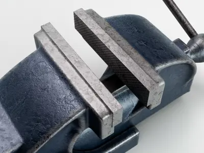 Bench Vice Grip 3D model