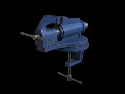 Table vise 3D model
