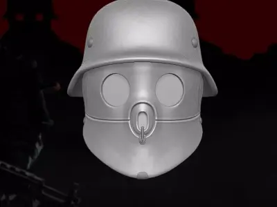 Wolfenstein Blackguard Fan Art STL Files for Action Figures 3D print model