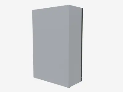 Beverage Cooler Big Double 01 3D model