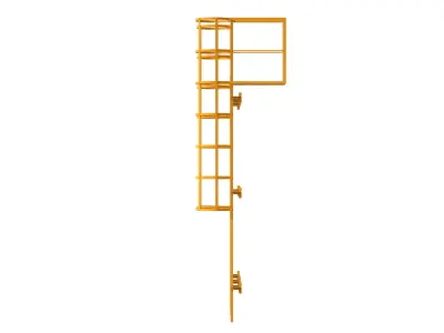 safety ladder 3D model