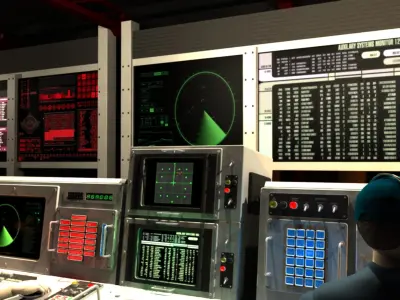 Combat Information Center 3D model