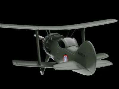 Military Airplane for 3D Printing 3D print model