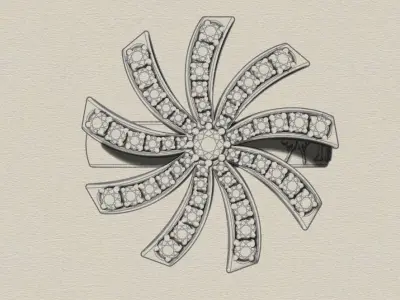 Ring for  women 3D print model purchase