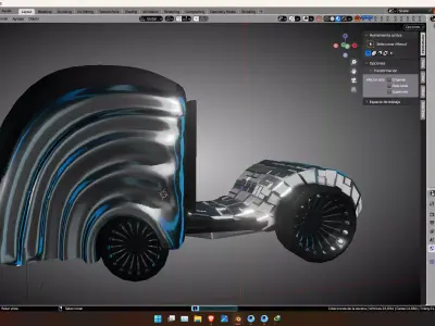 car future Free 3D model