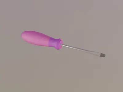 Screwdriver 3D model 7