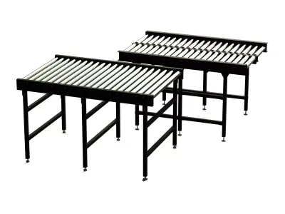 Free Roller Conveyor 3D model
