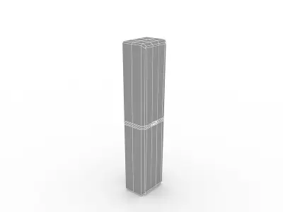 Bar Magnet 3D model
