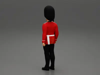 British honour guard 3D print model