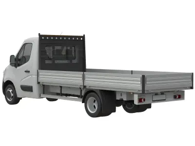 Renault Master 2015 Chassis Cab L4H1 3D model