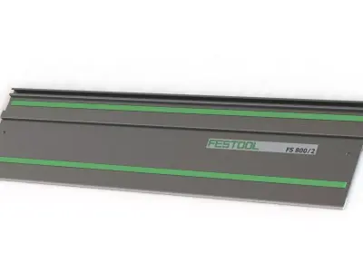  Festool 491499 800mm 32in Track Guide Rail 3D model