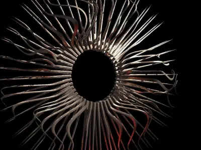 Angel Vortex Crown Sun 6 3D model