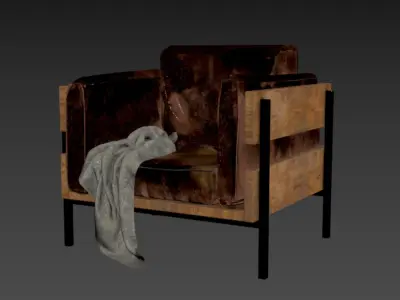 3D Model Armchair 3D model